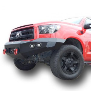 Toyota Tundra Front Bumper - DV8 Offroad - Steel Construction, 2 Stage Powder Coat Finish - Textured Black - `07-`13 Toyota Tundra Front Bumper - DV8 Offroad - Steel Construction, 2 Stage Powder Coat Finish - Textured Black - `07-`13
